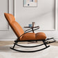 Modern Rocker Upholstered Button-Tufted Reclining Rocking Accent Chair