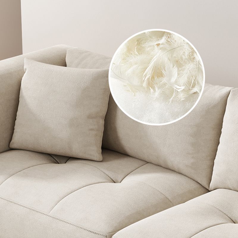 Contemporary Tuxedo Arm Cushions Sofa Faux Leather Standard Sofa with Pillows Clearhalo 'furn' 'furn_sofas' 'Furniture' 'Living Room Furniture' 'Sofa' 'sofas' 1200x1200_b45ebbc4-6f98-4bb3-a282-b526809ea804