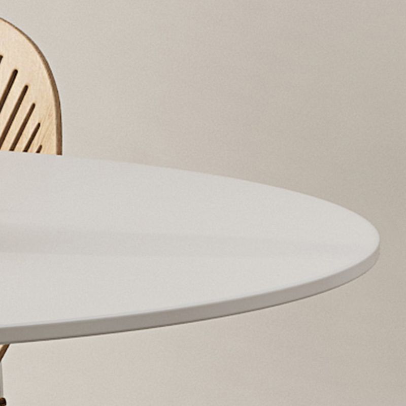 Modern 1/3/4/5 Pieces Dining Set Round Stone Dining Table for Cafe Clearhalo 'Dining Room Sets' 'Dining Tables & Seating' 'dining_room_set' 'furn' 'furn_dining_room_set' 'Furniture' 'Kitchen & Dining Furniture' 1200x1200_b4630f54-3e69-4f44-8908-06fff887f27a