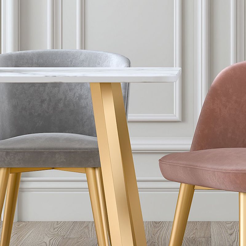 Table à manger de luxe traditionnelle Table du site de salle à manger en pierre pour la maison