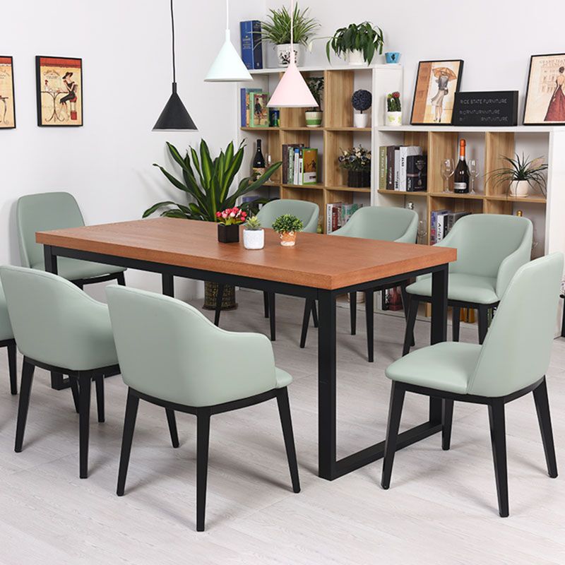 Arm Dining Chairs Modern Faux Leather Side Chairs for Kitchen Clearhalo 'Dining Chairs' 'Dining Tables & Seating' 'dining_chair' 'furn' 'furn_dining_chair' 'Furniture' 'Kitchen & Dining Furniture' 1200x1200_b4651bde-030d-4806-9c99-c4ea8008e210