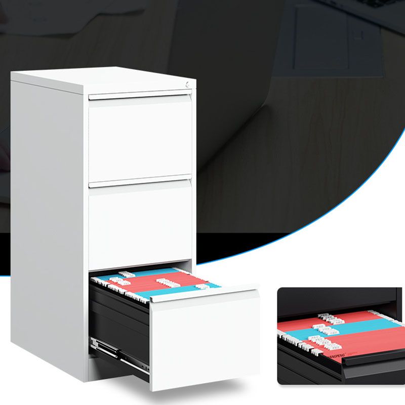 Babyet moderno de archivo puro en color de metal de metal para la oficina en casa