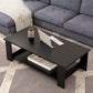 Rectangular Coffee Table Scandinavian Wood Four Legs Coffee Cocktail Table Clearhalo 'Coffee & Accent Tables' 'Coffee Tables' 'coffee_tables' 'furn' 'furn_coffee_tables' 'Furniture' 'Living Room Furniture' 1200x1200_b468b9ce-7b36-41b5-be1d-7ced93e41567