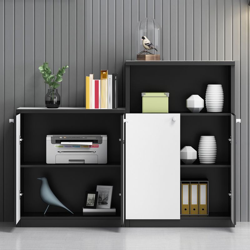 Archivo vertical simple Archivo de madera de la oficina en el hogar