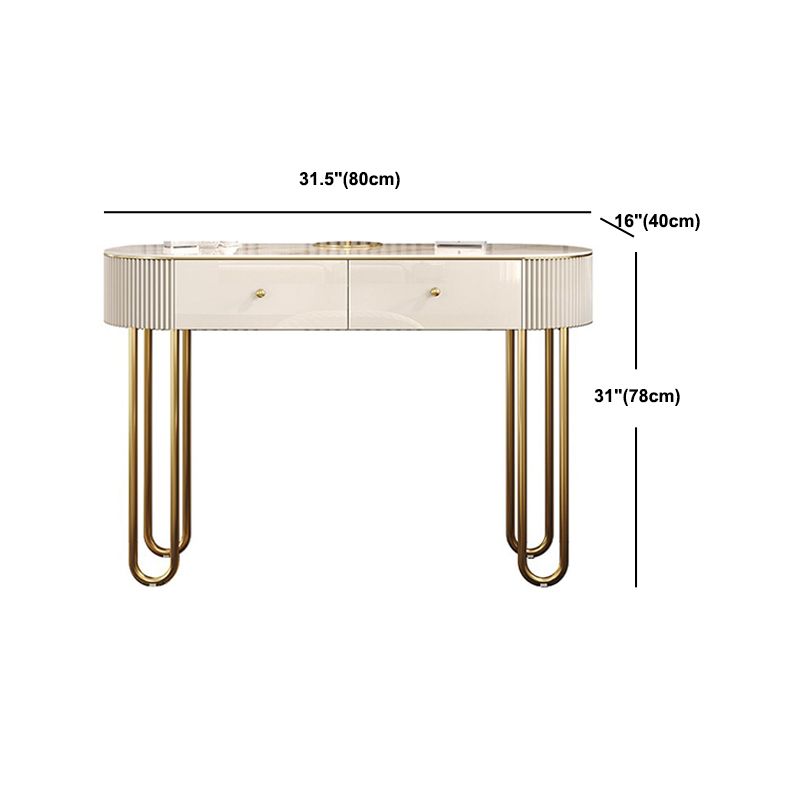 Vanité de bois de glamour