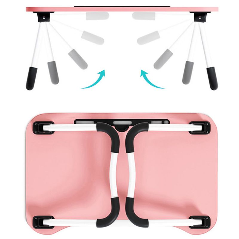 Tableau d'ordinateur portable en bois moderne de 15,75 pouces de largeur de large avec base de Parsons