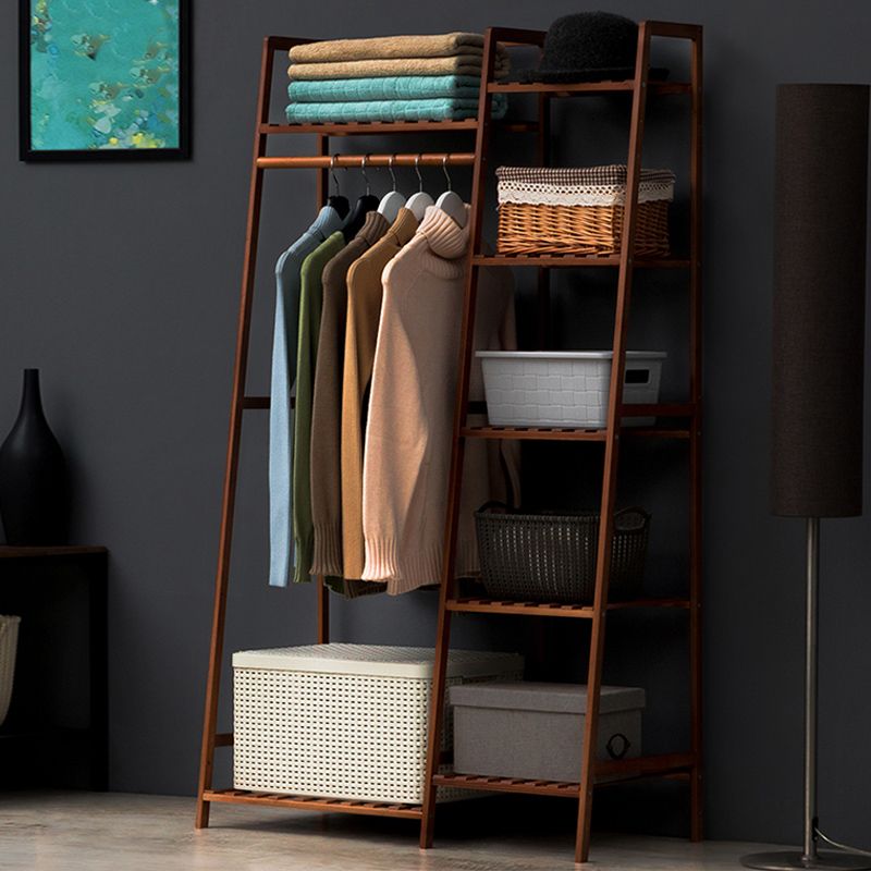 Rastrello in stile contemporaneo in bambù solido planimetro di design per soggiorno per soggiorno