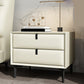Glam Bedside Cabinet Solid Wood Night Table with Legs Included Clearhalo 'Bedroom Furniture' 'furn' 'furn_night_stand' 'Furniture' 'night_stand' 'Nightstands' 1200x1200_b4700d25-29cd-4739-8863-845b26db2348