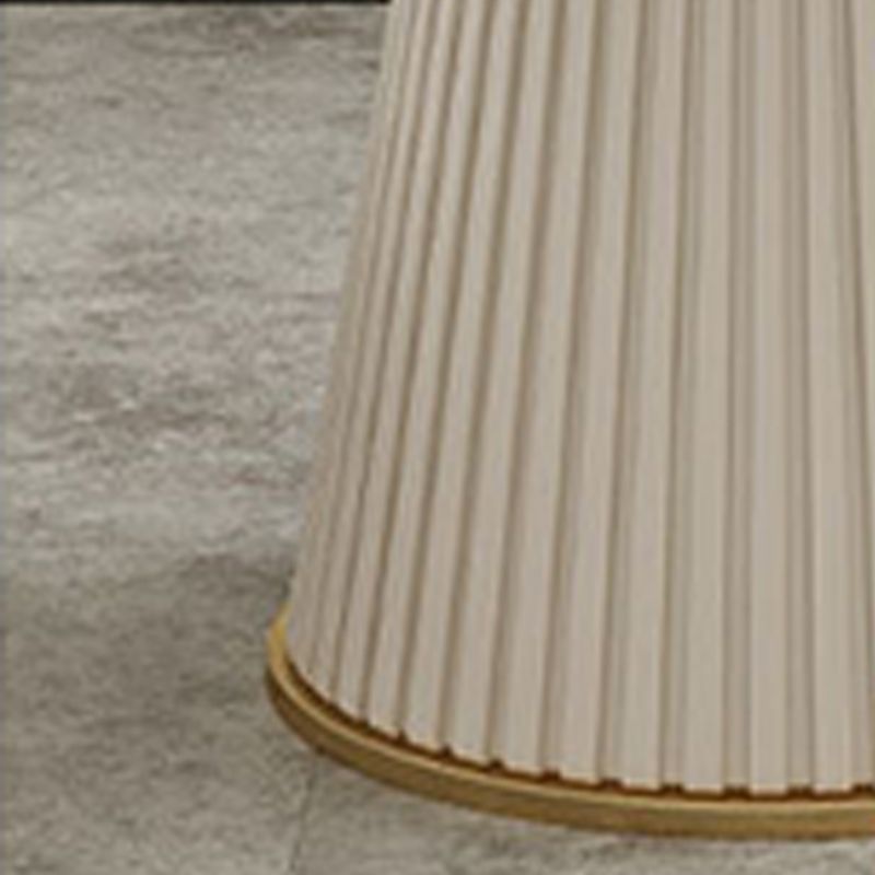 Mesa de pedestal moderna base de comedor de acero para la cocina casera