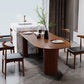 Free Form Pine Wood Table for Restaurant Modern Dining Table with 3 Legs Clearhalo 'Dining Tables & Seating' 'Dining Tables' 'dining_table' 'furn' 'furn_dining_table' 'Furniture' 'furniture_dining_table' 'Kitchen & Dining Furniture' 'kitchen' 'kitchen_dining_table' 1200x1200_b47381ba-c0e4-4a1a-b785-50eafe4e71a9