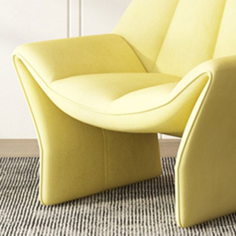 33.85" Wide Parsons Chair Armless Chair with Sewn Pillow Back Clearhalo 'Accent Chairs' 'accent_chairs' 'Chairs & Seating' 'furn' 'furn_accent_chairs' 'Furniture' 'Living Room Furniture' 1200x1200_b475b645-5062-4e83-adb9-092c2c2e38f5