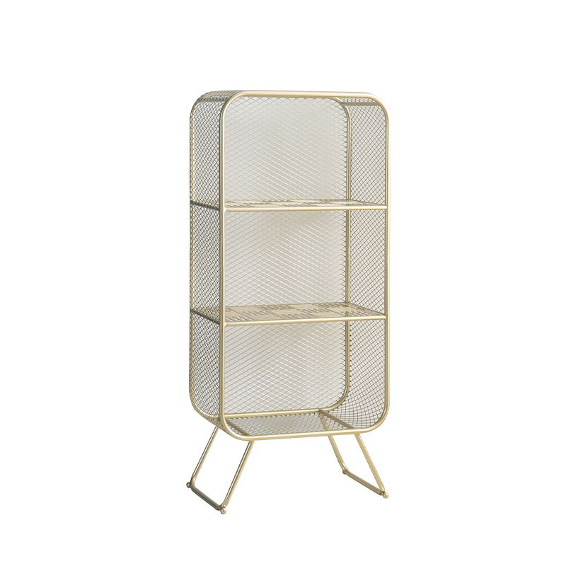 Gold Metal boekenplank gesloten de standaard boekenkast met planken