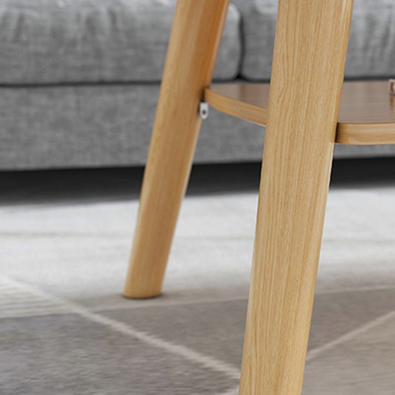 Modern 4 Legs Coffee Table with Storage Champagne Cocktail Table Clearhalo 'Coffee & Accent Tables' 'Coffee Tables' 'coffee_tables' 'furn' 'furn_coffee_tables' 'Furniture' 'furniture_coffee_tables' 'Living Room Furniture' 1200x1200_b47d1314-227a-405c-bcc0-7f3d330adcdb