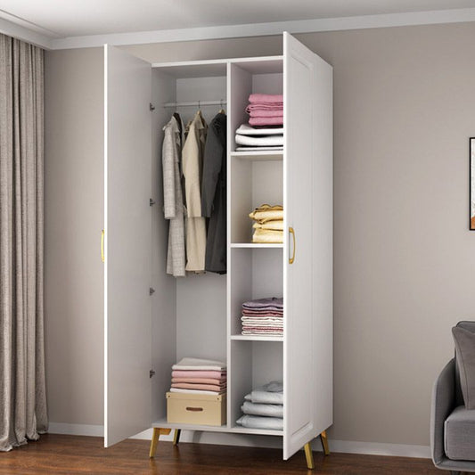 Modern Wardrobe Armoire Solid Wood Wardrobe Cabinet with Door