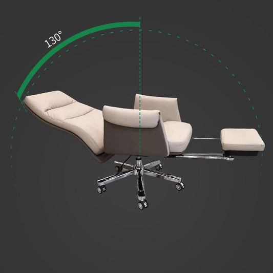 Sedia contemporanea alte manager back sedia esecutiva in pelle finta sedia girevole