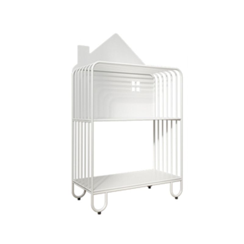 Modern Style Metal Bookshelf Etagere Open Shelf Bookcase for Home Clearhalo 'Bookcases' 'Furniture' 'furniture_bookcases' 'kitchen' 'kitchen_bookcases' 'Living Room Furniture' 'Office Furniture' 1200x1200_b48747d4-2c25-4f5d-bb98-cc01c4c2c7e6