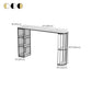 Modern Bistro Bar Table Storage Sintered Stone Bar Table for Living Room Clearhalo 'Bar Furniture' 'Bar Tables' 'bar_tables' 'furn' 'furn_bar_tables' 'Furniture' 'Kitchen & Dining Furniture' 1200x1200_b48bc16d-1fcc-48f2-b8a8-f161403125de
