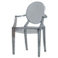 Contemporary Style Plastic Arm Dining Chairs Open Back Stackable Side Chairs Clearhalo ' kitchen&dining_furn' 'Dining Chairs' 'Dining Tables & Seating' 'dining_chair' 'furn' 'furn_dining_chair' 'Furniture' 'furniture_dining_chair' 'Kitchen & Dining Furniture' 'kitchen' 1200x1200_b48c7d1a-36ee-4a31-b051-847c70c3e3c2