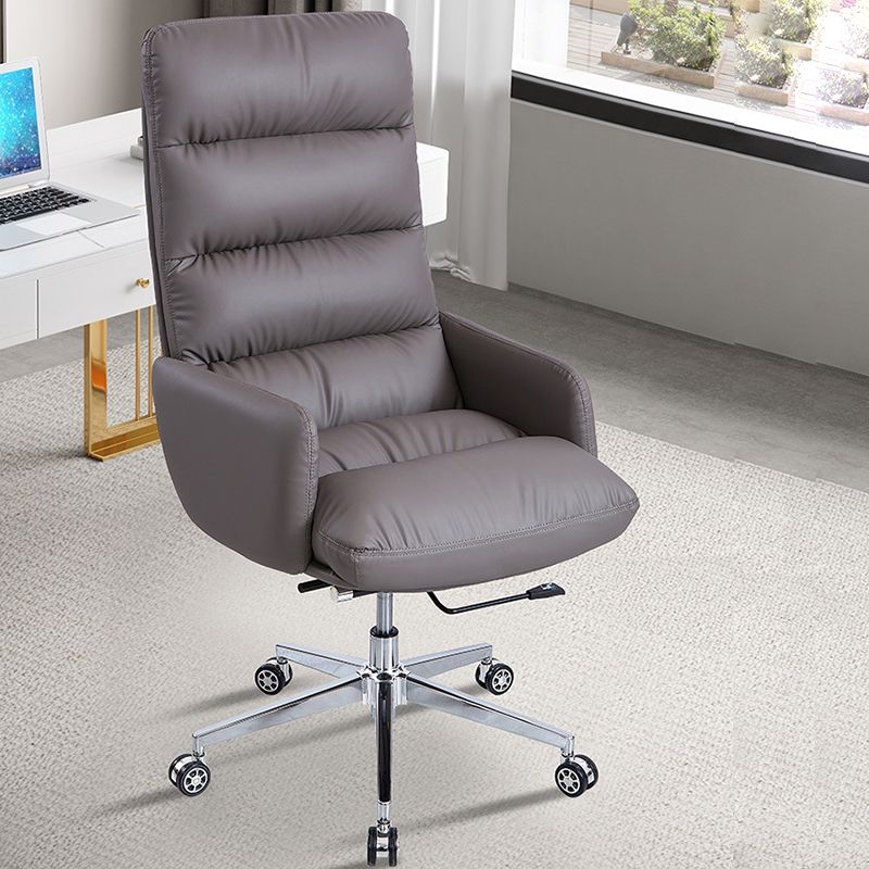 Chaise d'ordinateur ergonomique Executive High Back Fricte avec roues