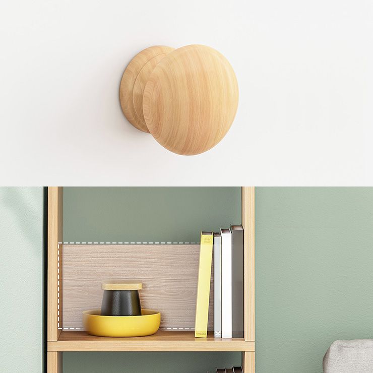 Wood Bookshelf Scandinavian Style Bookcase for Home Office and Study Room Clearhalo 'Bookcases' 'furn' 'furn_bookcases' 'Furniture' 'furniture_bookcases' 'Office Furniture' 1200x1200_b48eee1f-6057-4779-a807-2ff4040f3604