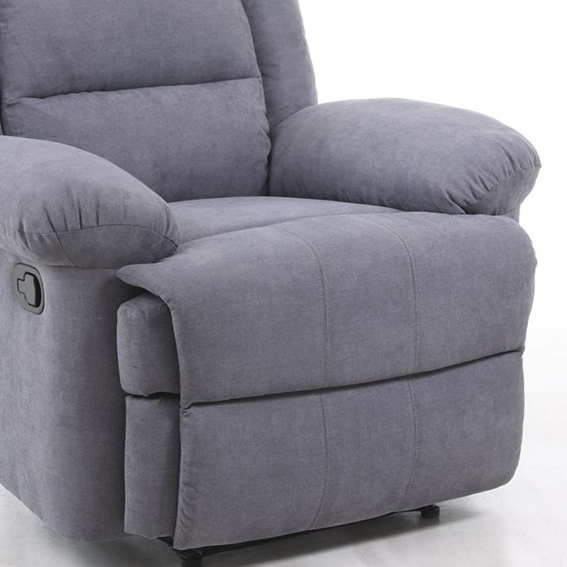 Swivel Rocker Standard Recliner Solid Color Manual Recliner Chair Clearhalo 'Chairs & Seating' 'furn' 'furn_recliners' 'Furniture' 'Living Room Furniture' 'Recliners' 1200x1200_b49062bf-9ddb-4956-bbba-e157c5e15df4