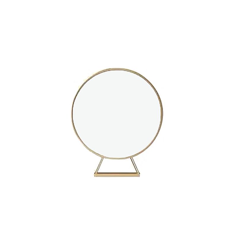 1-Drawer Makeup Vanity Table with Mirror & Stool Luxurious Stone/Leather Dresser Clearhalo 'Bedroom Furniture' 'furn' 'furn_makeup_vanities' 'Furniture' 'Makeup Vanities' 'makeup_vanities' 1200x1200_b490d24b-5ea2-4a60-ba93-4bd3f50d6268