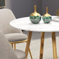 Scandinavian Style Fixed Dining¬†Room¬†Table¬†Set with 4 Legs Base Dining Furniture Clearhalo 'Dining Room Sets' 'Dining Tables & Seating' 'dining_room_set' 'furn' 'furn_dining_room_set' 'Furniture' 'furniture_dining_room_set' 'Kitchen & Dining Furniture' 'kitchen&dining_furn' 'kitchen' 1200x1200_b492a5fe-dd9f-4c25-b6fa-58330efecfcc
