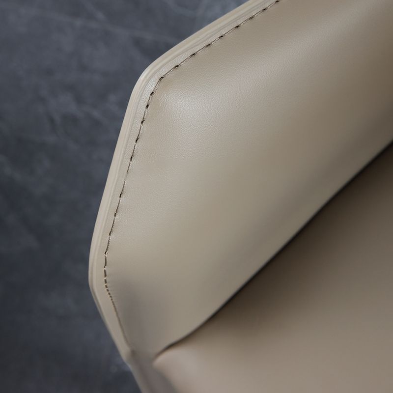 Modern Metal Dining Room Chairs Arm Leather Dining Chair for Restaurant Use (Set of 2) Clearhalo ' kitchen&dining_furn' 'Dining Chairs' 'Dining Tables & Seating' 'dining_chair' 'furn' 'furn_dining_chair' 'Furniture' 'furniture_dining_chair' 'Kitchen & Dining Furniture' 'kitchen' 1200x1200_b494fdc0-3522-4afb-88c0-1dbafc1c8a27