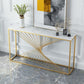 Stone Glam Accent Tabla 1 Establecimiento 31.5 "Mesa de consola de altura para Hall