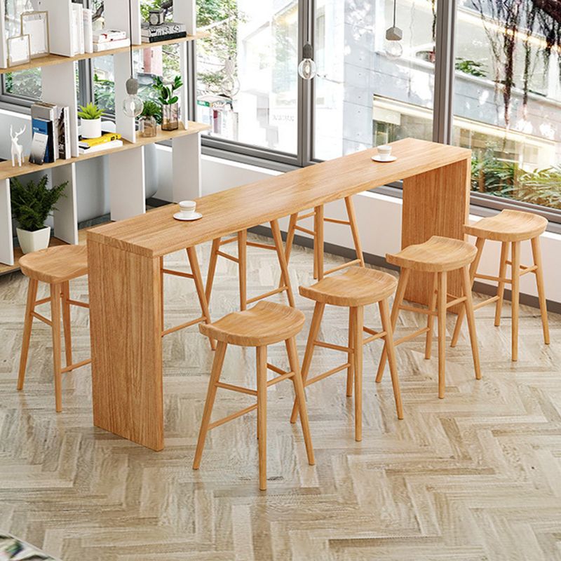 Solid Wood Counter Stool Industrial Backless Bar Stool with Footrest Clearhalo 'Bar Furniture' 'Bar Stools' 'bar_stools' 'furn' 'furn_bar_stools' 'Furniture' 'Kitchen & Dining Furniture' 1200x1200_b497055c-c146-4088-80d8-cd0dbe2e078f