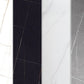 Modern Marble Table with Rectangle Table Top Black Sled Table - 42" H Clearhalo 'Bar Furniture' 'Bar Tables' 'bar_tables' 'furn' 'furn_bar_tables' 'Furniture' 'furniture_bar_tables' 'Kitchen & Dining Furniture' 1200x1200_b4988c79-7676-43fb-85a7-7fd4043e0517