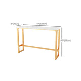 1/2/5/7/9 pezzi Pub Set da pranzo Tavolo rettangolare moderno e set di sgabelli