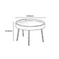 4 Legs Round Tray Top Coffee Table Contemporary Wood Coffee Table Clearhalo 'Coffee & Accent Tables' 'Coffee Tables' 'coffee_tables' 'furn' 'furn_coffee_tables' 'Furniture' 'Living Room Furniture' 1200x1200_b49cb566-022d-4ff3-95fe-d6dd21166bc7
