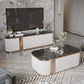 Contemporary Enclosed Storage TV Console Marble TV Stand Console with Doors Clearhalo 'furn' 'furn_tv_stands_entertainment_centers' 'Furniture' 'Living Room Furniture' 'TV Stands & Entertainment Centers' 'TV Stands & Media Storage Furniture' 'tv_stands_entertainment_centers' 1200x1200_b4a14d1f-9e32-4f76-8f2c-67feeccf4a01