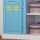 Modern Style Wardrobe Wood 2-Door Wardrobe Closet for Bedroom