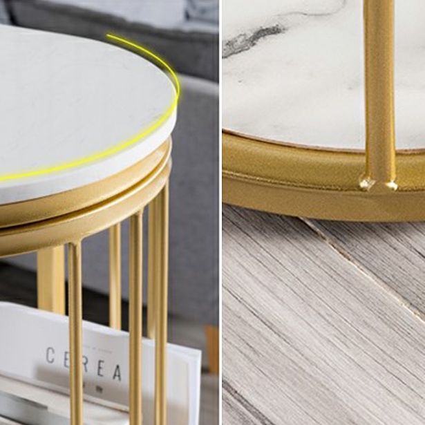 Stone Bar Dining Table Glam Bar Table with Double Pedestal for Dining Room Porch Clearhalo 'Bar Furniture' 'Bar Tables' 'bar_tables' 'furn' 'furn_bar_tables' 'Furniture' 'furniture_bar_tables' 'Kitchen & Dining Furniture' 1200x1200_b4a42def-5cef-4836-ae49-73e3fcdf1d2b