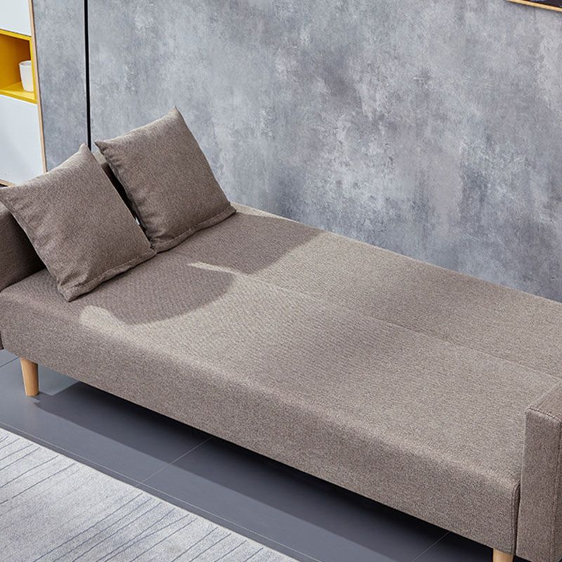 Mélange de coton Ablorce du dos carré Sang couvert de canapé-lit convertible