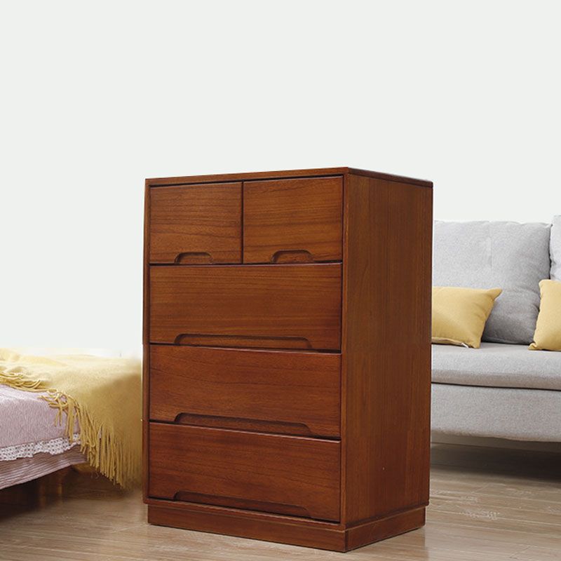 Modern Solid Wood Lingerie Chest Bedside Vertical Storage Chest