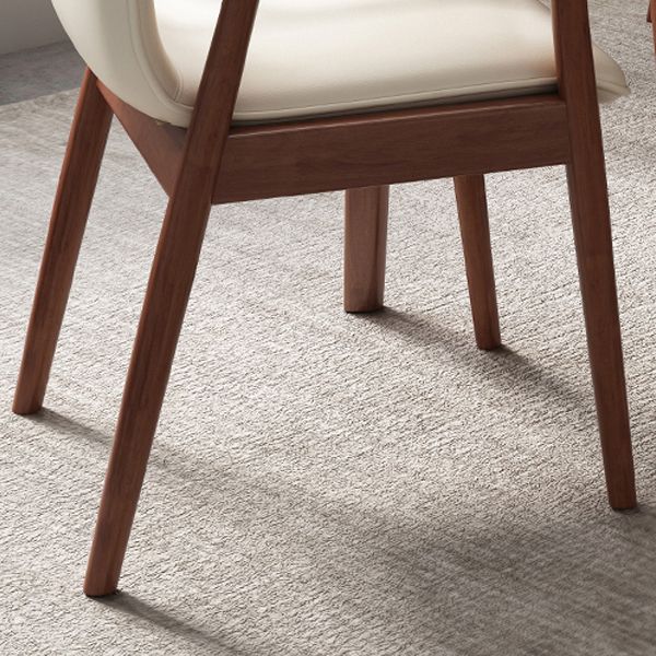 Modern Style Chair Dining Arm Chairs with Wooden Legs for Kitchen Clearhalo ' kitchen&dining_furn' 'Dining Chairs' 'Dining Tables & Seating' 'dining_chair' 'furn' 'furn_dining_chair' 'Furniture' 'furniture_dining_chair' 'Kitchen & Dining Furniture' 'kitchen' 1200x1200_b4af1416-baf0-4ac2-b3f4-5c1deb7f8fa2
