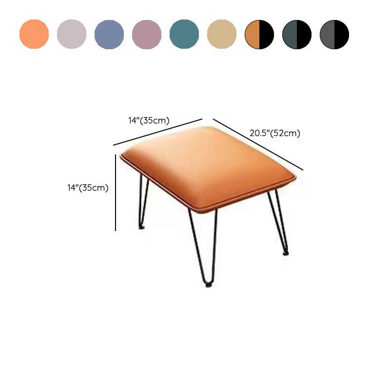 Chaise à bascule moderne planeur de bouton rembourré pour le salon