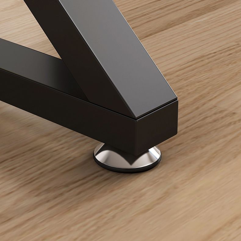 29.25-inch H Industrieel Writing Desk Stone Office Desk voor Home