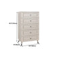 16 "D rangement en bois coffre moderne commode de rangement blanc de rangement pour chambre à coucher