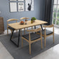 Industrial 1/2/3/5/7 Pieces Dining Set Rectangular Solid Wood Indoor Dinette Set Clearhalo 'Dining Room Sets' 'Dining Tables & Seating' 'dining_room_set' 'furn' 'furn_dining_room_set' 'Furniture' 'Kitchen & Dining Furniture' 1200x1200_b4b4589d-6042-4bab-85bb-b6a2118a47f6