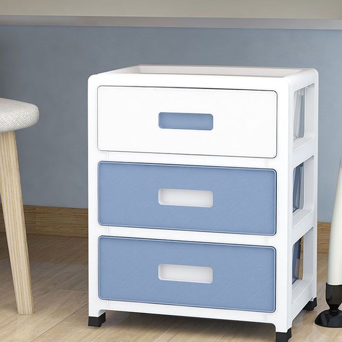 Coastal Cabinet Plastic Drawers Filing Cabinet for Home Office Clearhalo 'Filing Cabinets' 'filling_cabinets' 'furn' 'furn_filling_cabinets' 'Furniture' 'Office Furniture' 1200x1200_b4b505be-7323-42c2-930f-60c4ca99ac42