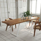 1/2/3/4 Pcs Pine Wood Industrial Dining Set with Rectangle Table Dinette Set Clearhalo 'Dining Room Sets' 'Dining Tables & Seating' 'dining_room_set' 'furn' 'furn_dining_room_set' 'Furniture' 'furniture_dining_room_set' 'Kitchen & Dining Furniture' 'kitchen&dining_furn' 'kitchen' 1200x1200_b4b8180f-e2c9-4961-952e-d917a0ef6859