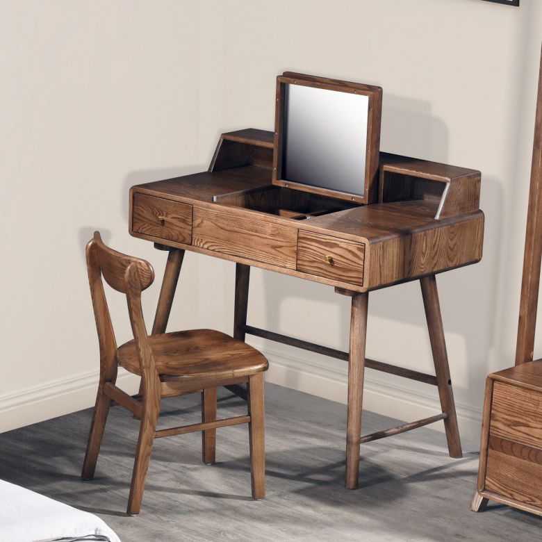 Modern Dining Side Chair Matte Finish Solid Wood Open Back Armless Chair Clearhalo ' kitchen&dining_furn' 'Dining Chairs' 'Dining Tables & Seating' 'dining_chair' 'Furniture' 'furniture_dining_chair' 'Kitchen & Dining Furniture' 'kitchen' 1200x1200_b4b9bef7-fc1a-479b-9ab3-86598802ddf2