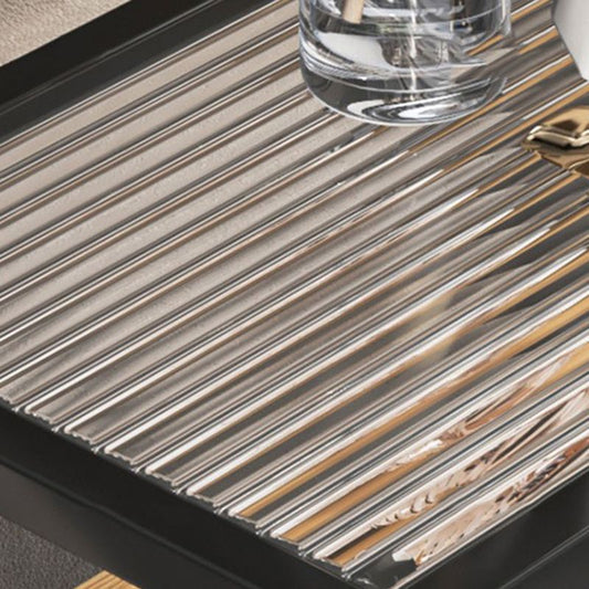 Offener Aufbewahrungskabinett moderner Bett Nachttisch für Schlafzimmer