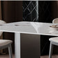 Modern Sintered Stone Top Dining Set Rectangle 1/2/4/5/7 Pieces Dining Table with Chairs Clearhalo 'Dining Room Sets' 'Dining Tables & Seating' 'dining_room_set' 'furn' 'furn_dining_room_set' 'Furniture' 'furniture_dining_room_set' 'Kitchen & Dining Furniture' 1200x1200_b4baf909-83af-43f7-9e32-ef38270fbb7f