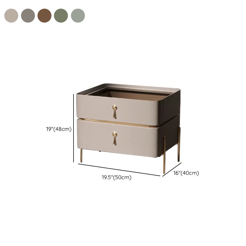 Drawer Storage Bed Nightstand Glam Bedside Cabinet for Bedroom Clearhalo 'Bedroom Furniture' 'furn' 'furn_night_stand' 'Furniture' 'night_stand' 'Nightstands' 1200x1200_b4bd8ddb-d3d6-4e4e-bf2d-e72fe8739cff