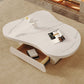 Storage Drawer Coffee Table with Srone Top Free Form Single Coffee Table Clearhalo 'Coffee & Accent Tables' 'Coffee Tables' 'coffee_tables' 'furn' 'furn_coffee_tables' 'Furniture' 'Living Room Furniture' 1200x1200_b4c0bf85-f346-40e6-bb92-64e09dce8b9a